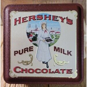 Hershey~ "The Hershey Girl" Tin 1992/Metal Tin